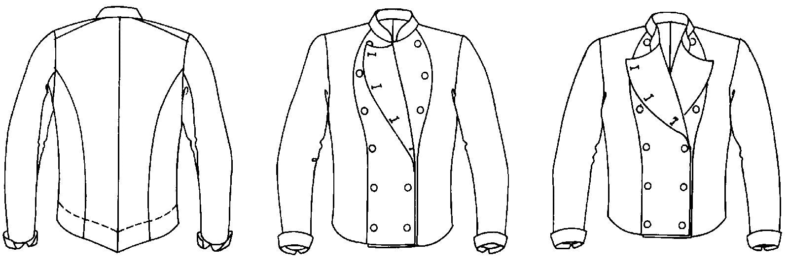 133 Belgian Military Chef's Jacket