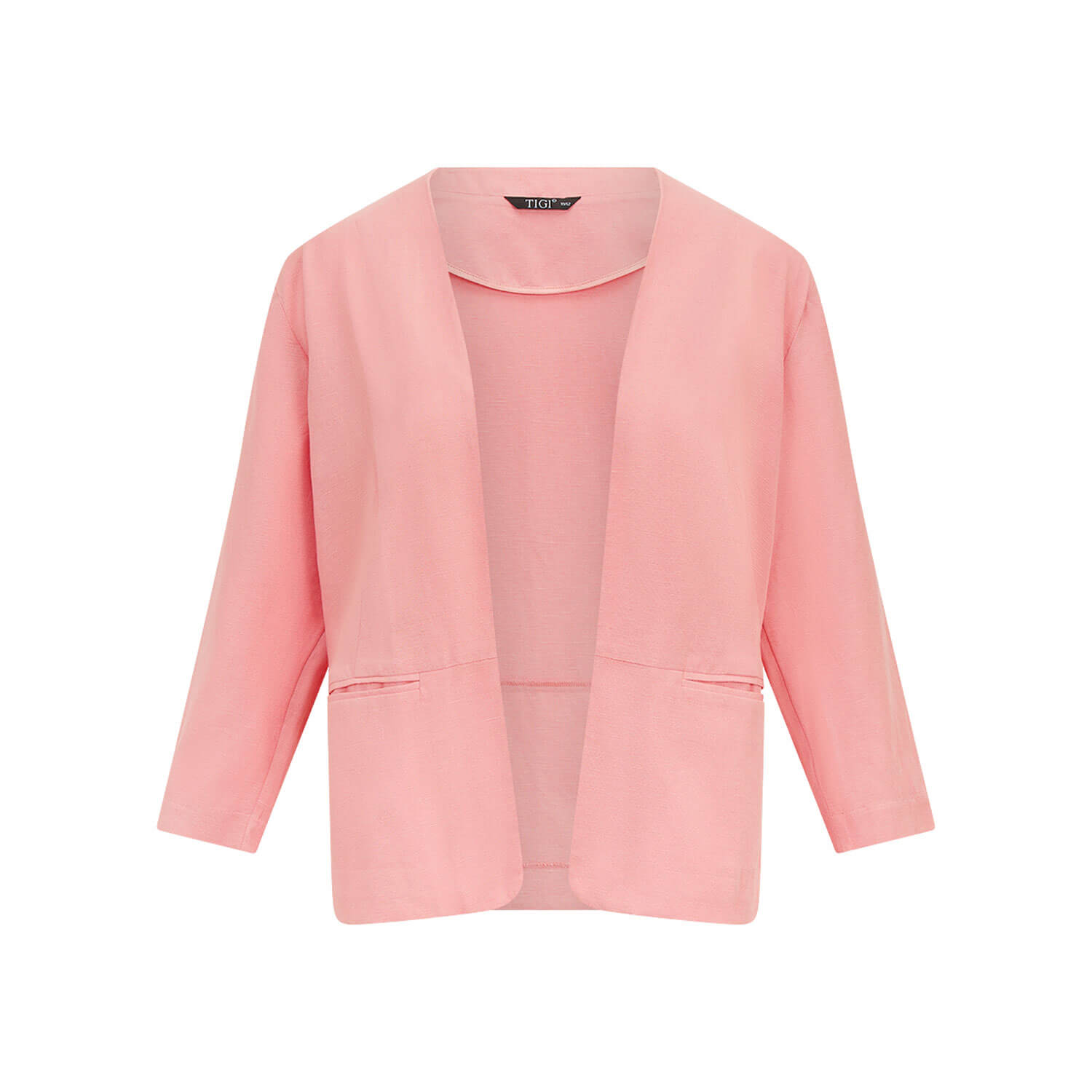 3/4 Sleeve Peplum Jacket