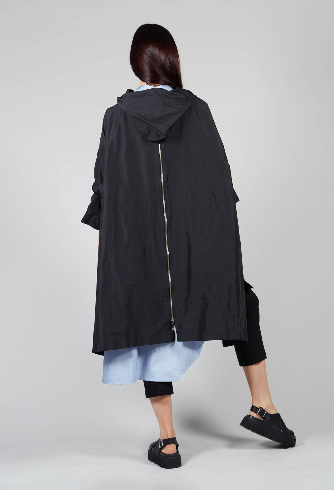 ABOK Trench Coat in Black