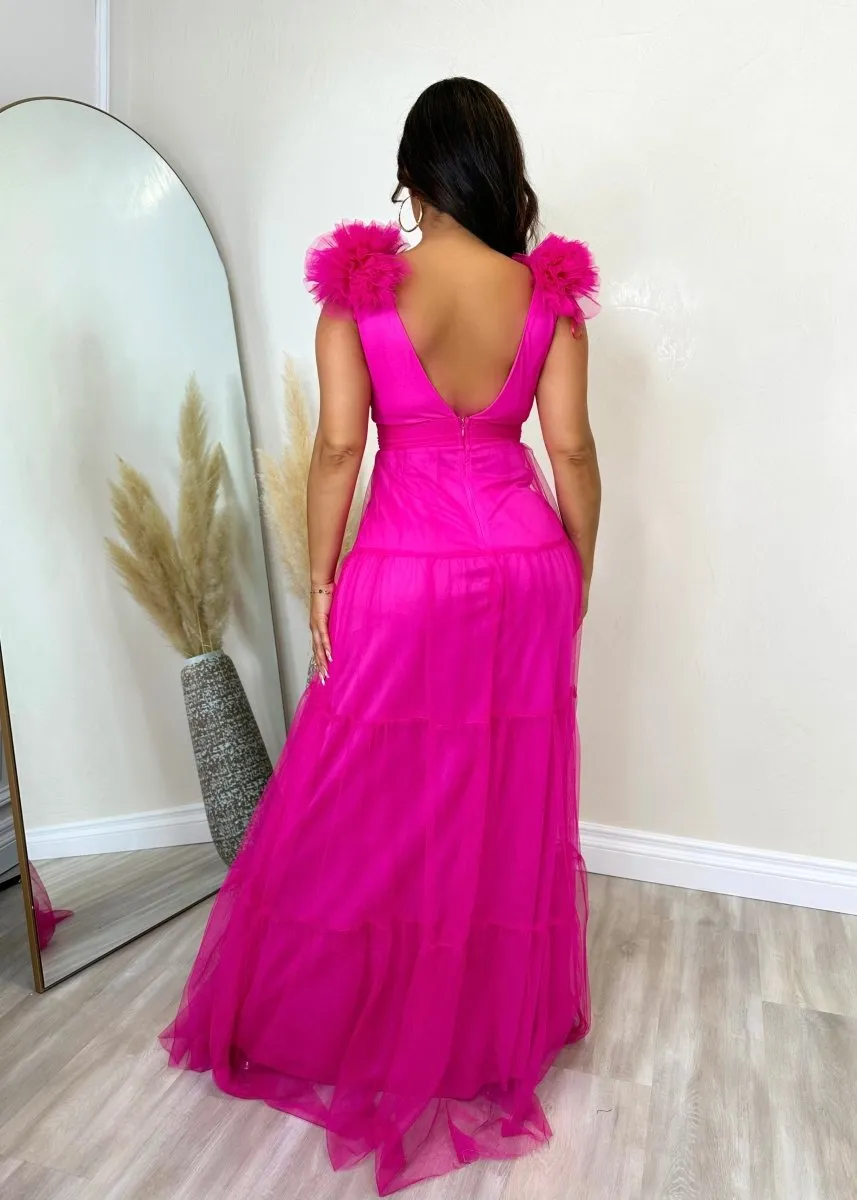 Always Stunning Dress Pink