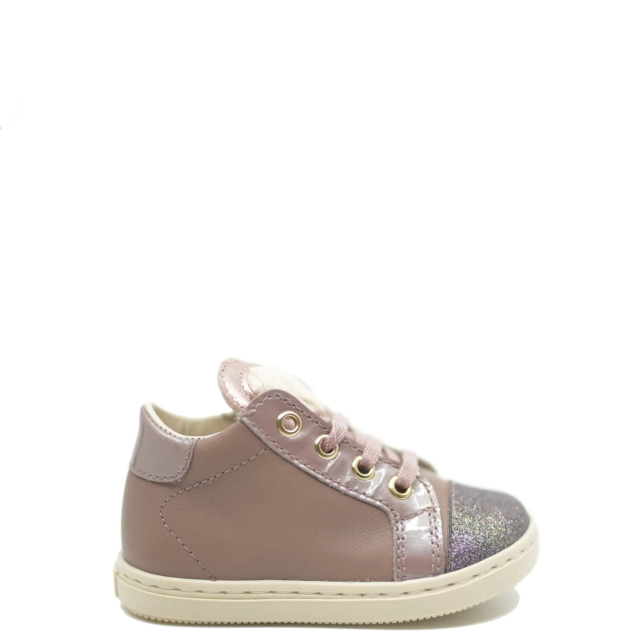 Beberlis Rose Glitter Baby Sneaker