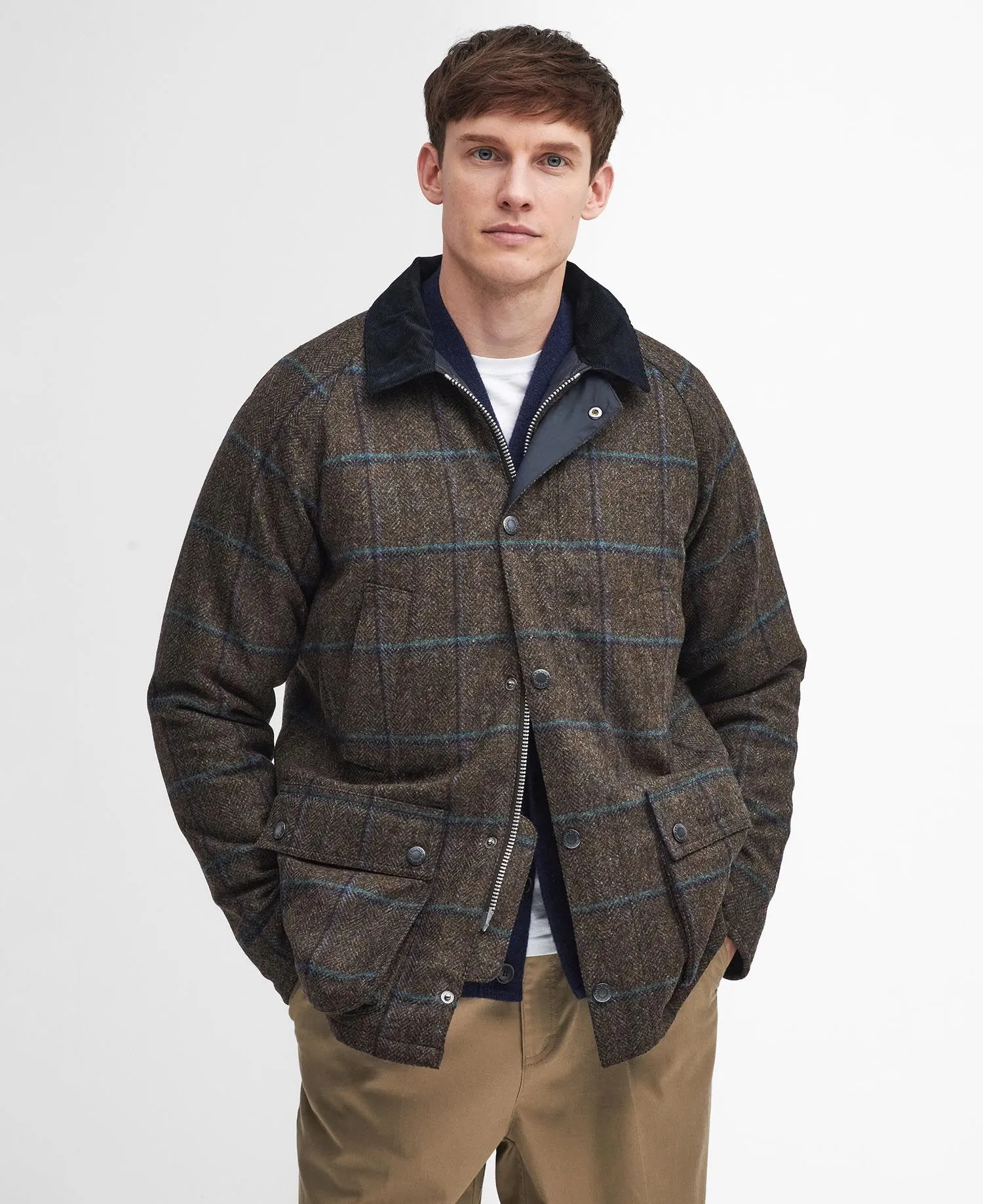  Bedale Check Wool Jacket     