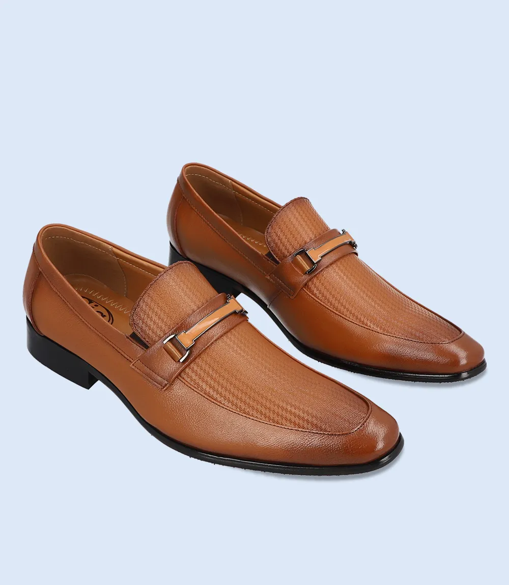 BM5057-TAN-Men Formal Slip-on's