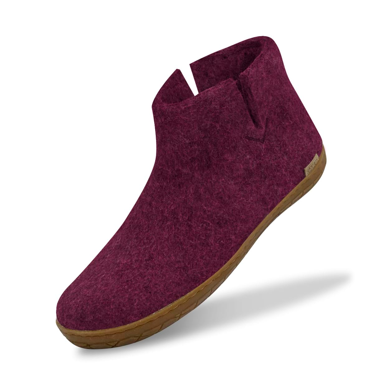 Boot with natural rubber sole - honey - Cranberry