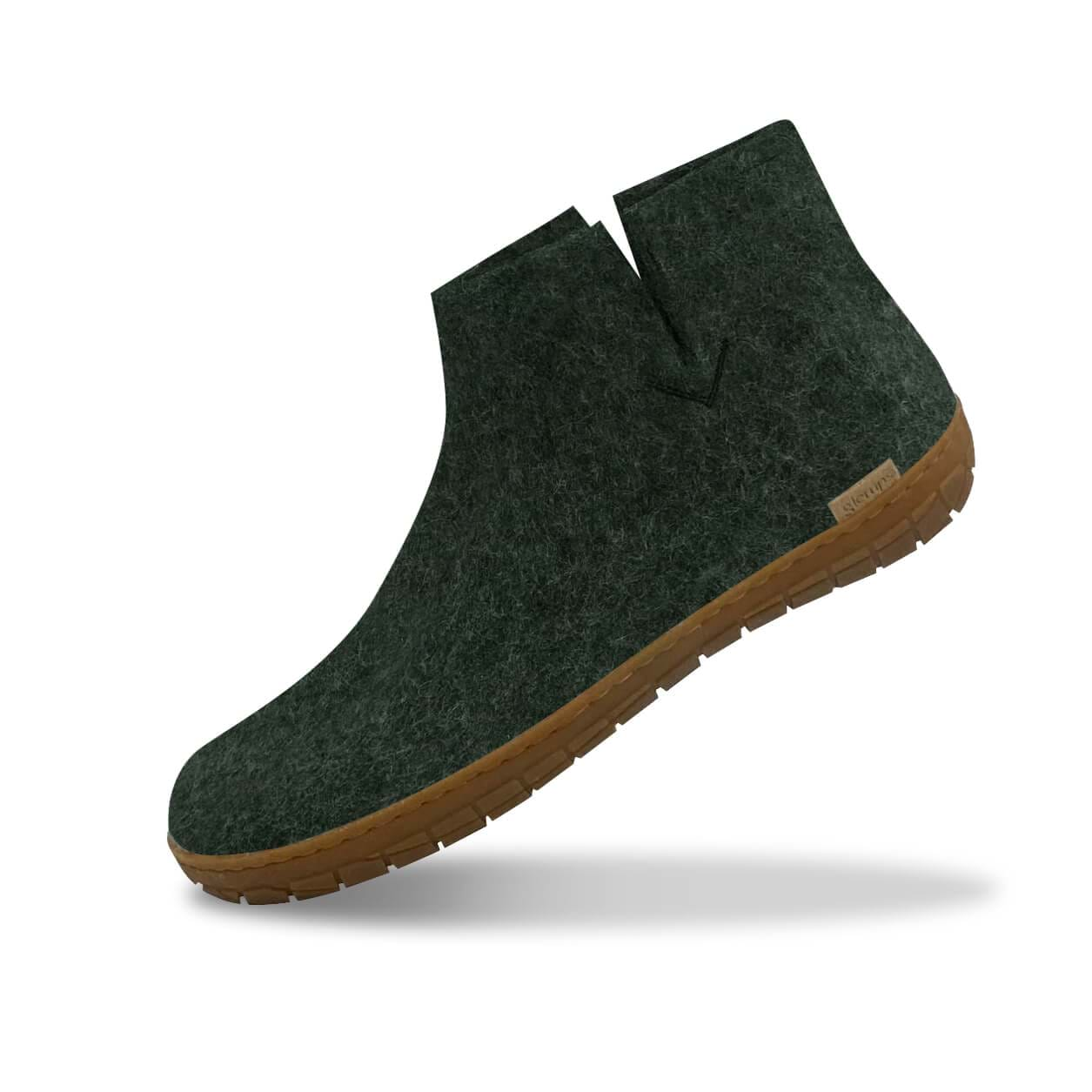 Boot with natural rubber sole - honey - Forest