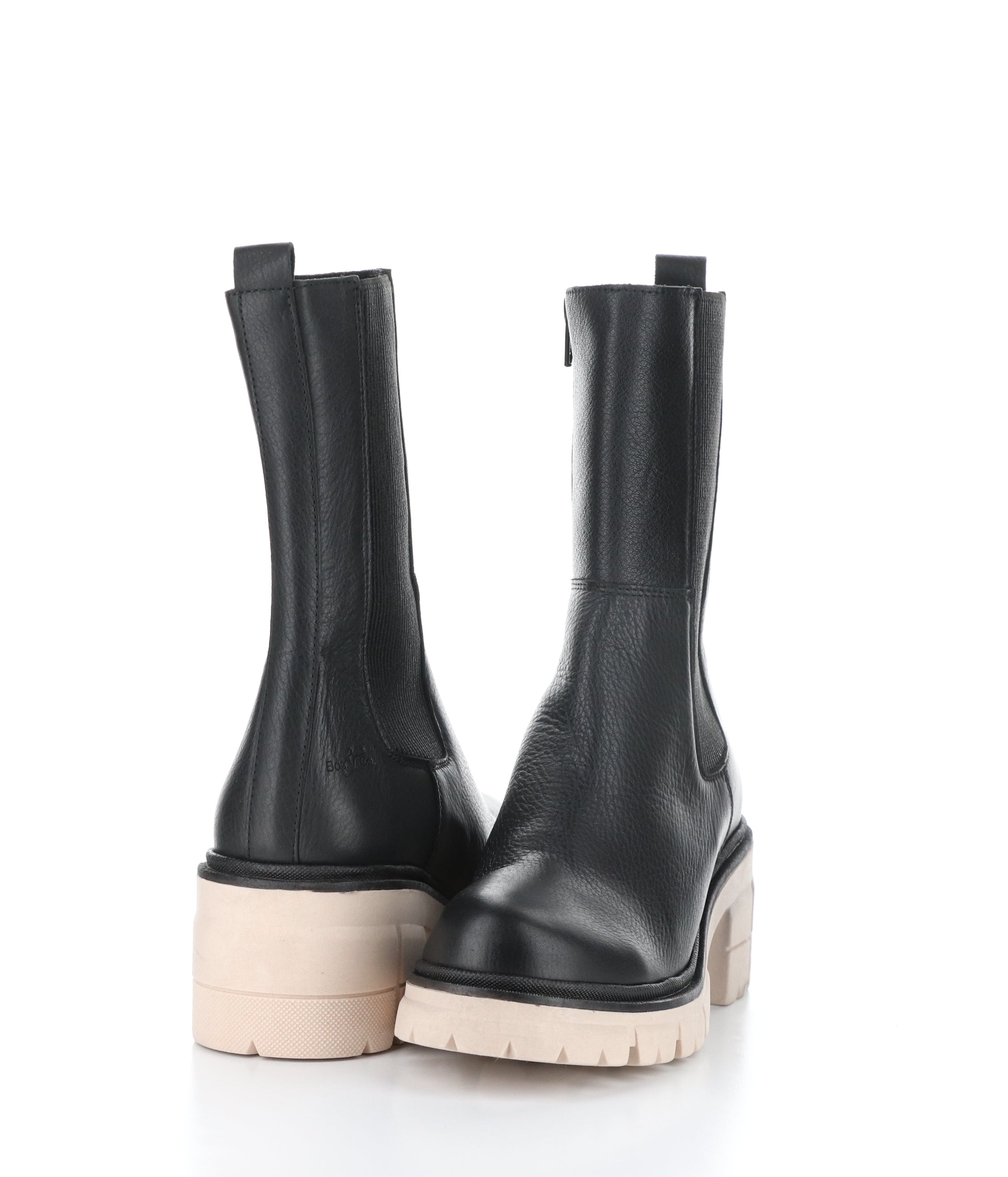 BRUNAS BLACK/PINK Elasticated Boots