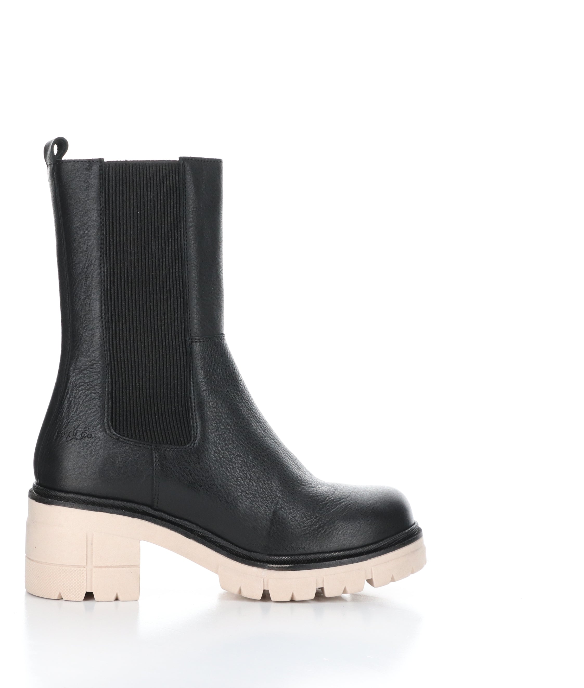 BRUNAS BLACK/PINK Elasticated Boots