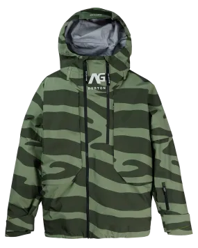 Burton Men's Analog Hardpack Gore-Tex 3L Snow Jacket - Hedge Green Zebra - 2024