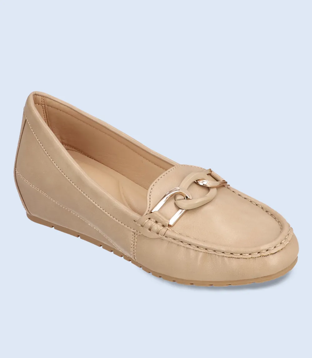 BW8300-KHAKI-Women Comfort Moccasins