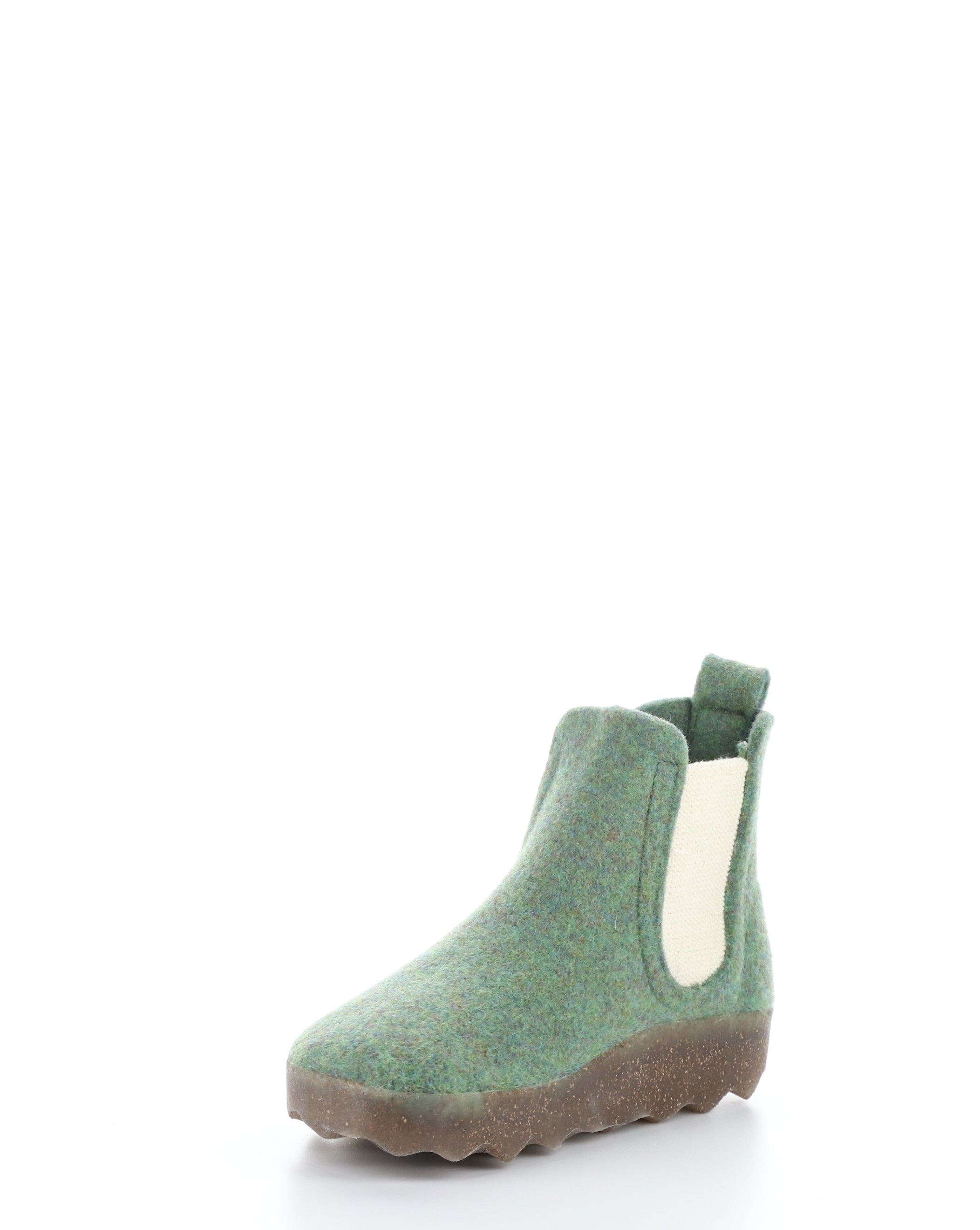 CAIA084ASP Green Elasticated Boots