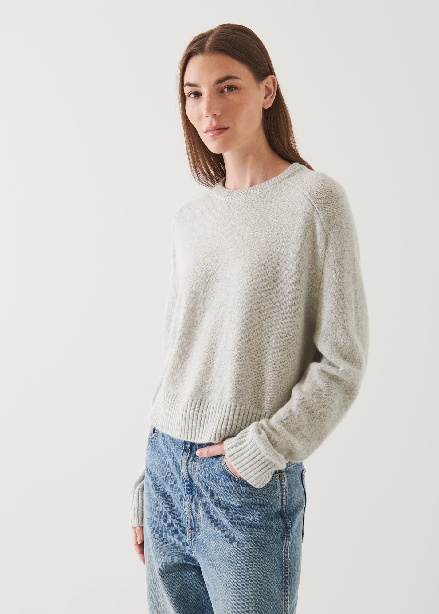 CASHMERE BLEND SWEATER