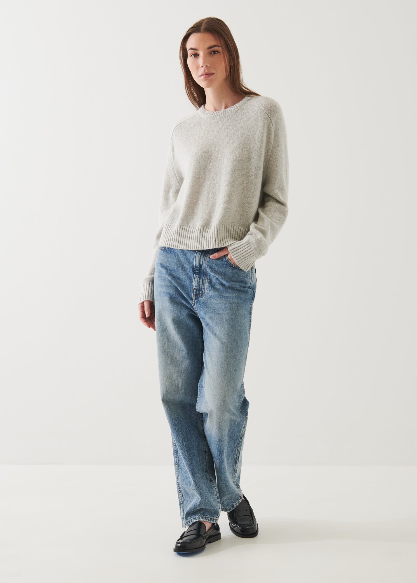 CASHMERE BLEND SWEATER