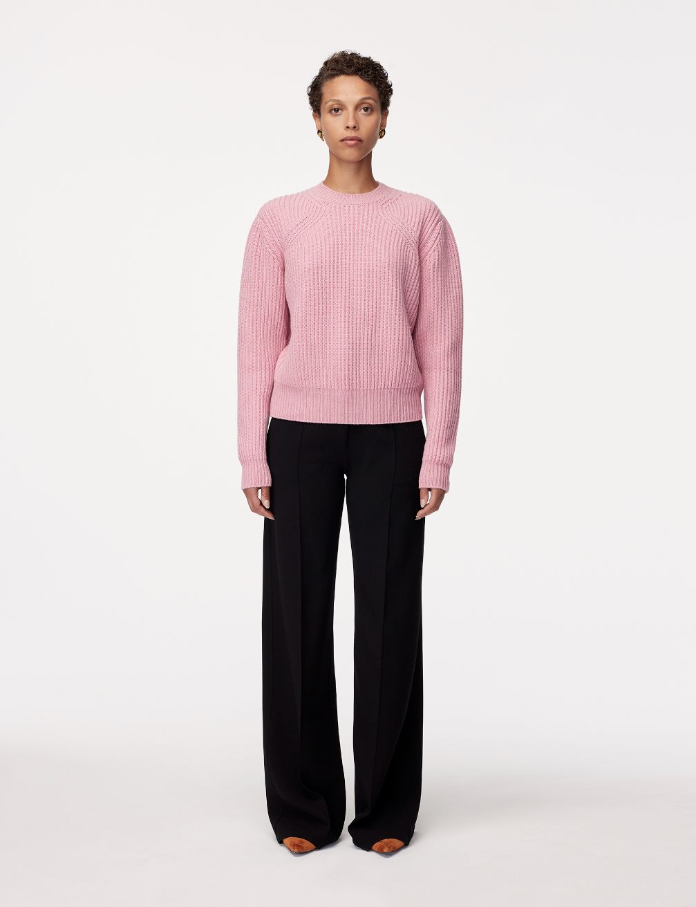 Cashmere Ribbed Sweater