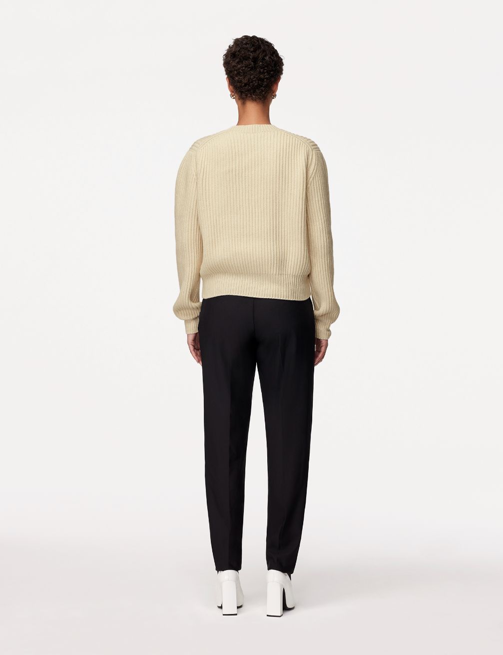 Cashmere Ribbed Sweater