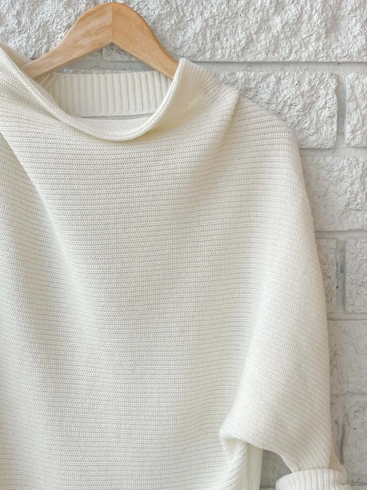 Clede Sweater Dress - Ivory