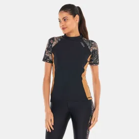 COEGA Women's Printed Swimming Rashguard