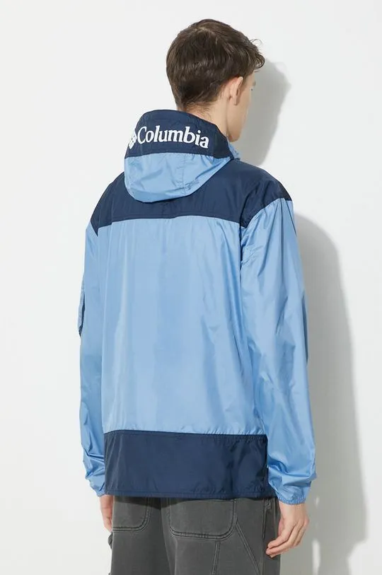 Columbia windbreaker Challenger blue color