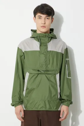 Columbia windbreaker Challenger green color