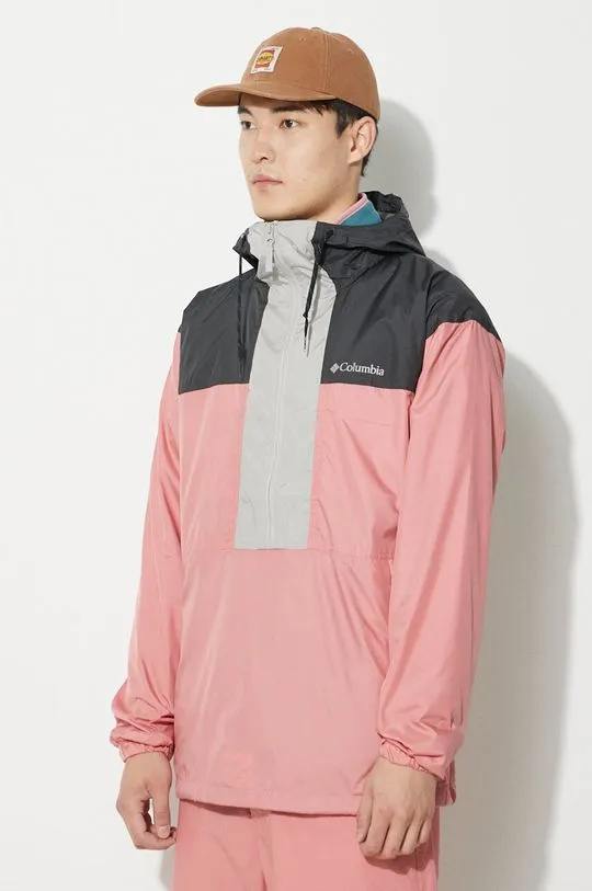 Columbia windbreaker Flash Challenger pink color 1988723