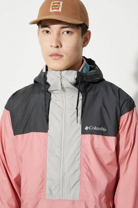 Columbia windbreaker Flash Challenger pink color 1988723