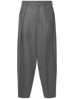 Comme des Garçons Homme Plus Pinstriped wool flannel pants