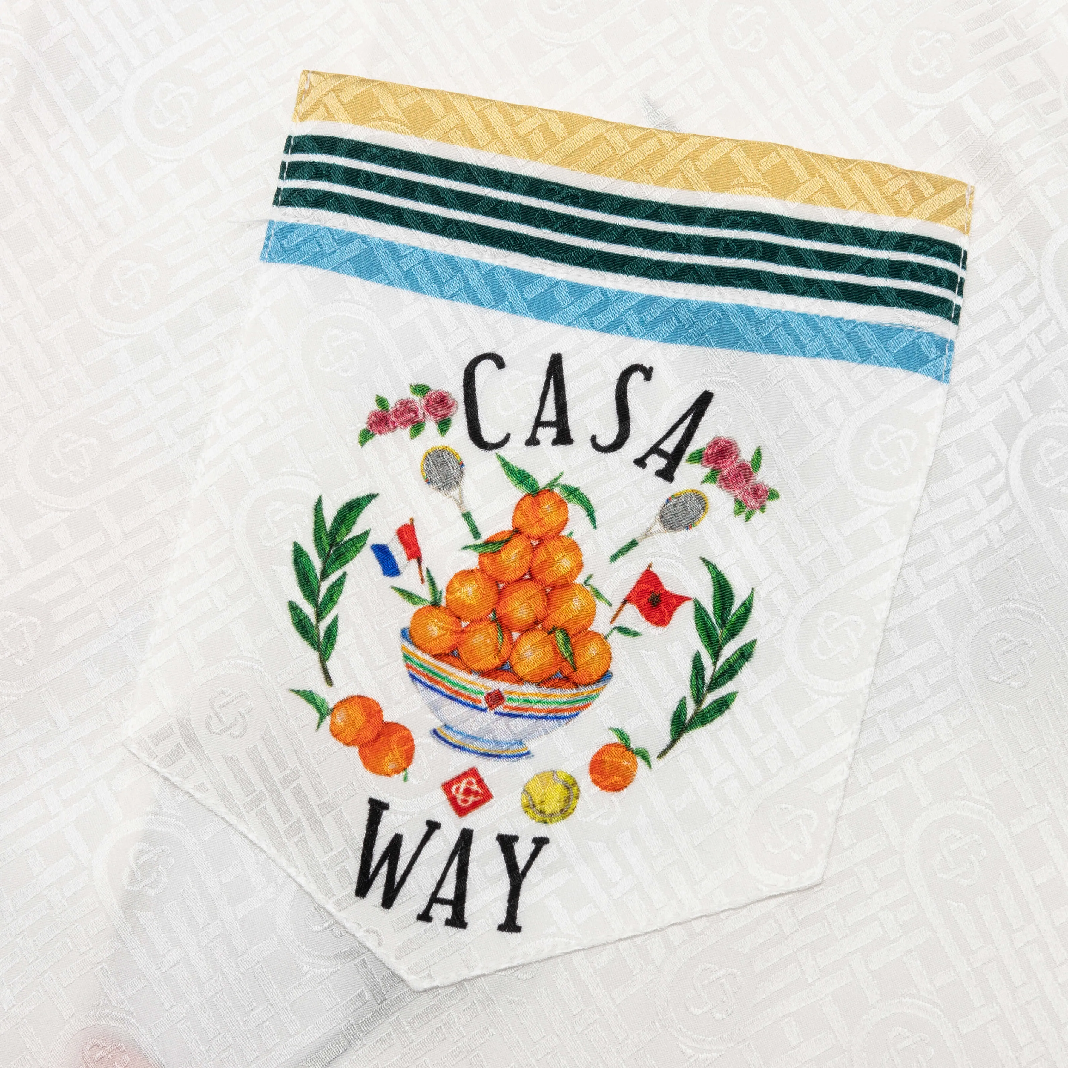 Cuban Collar Short Sleeve Shirt - Casa Way