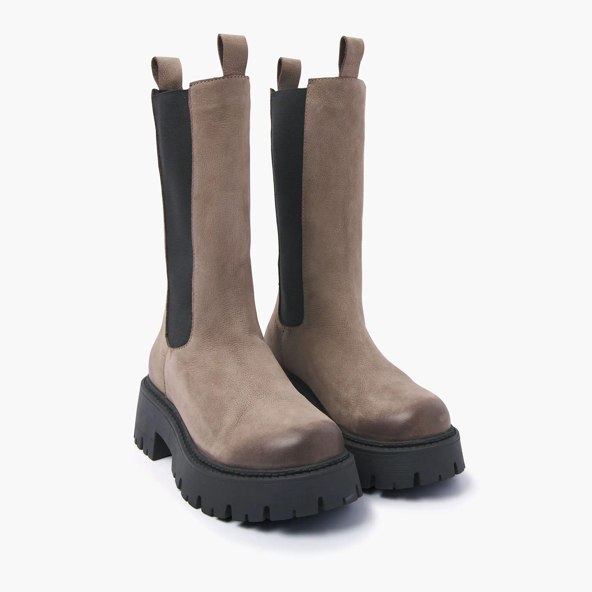 Dames Chelsea Boots 67.053 Taupe