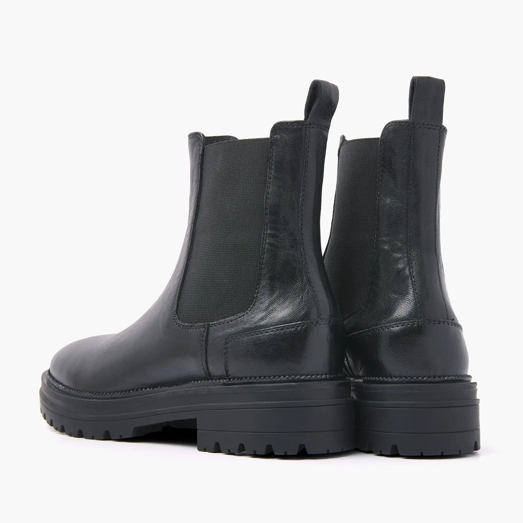 Dames Chelsea Boots 85.417 Black-Black