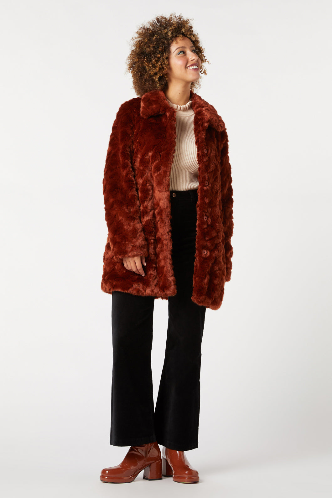 Dani Faux Fur Coat