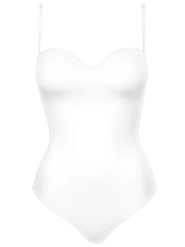 Doctored Form Shapewear Bodysuit - White No. 124