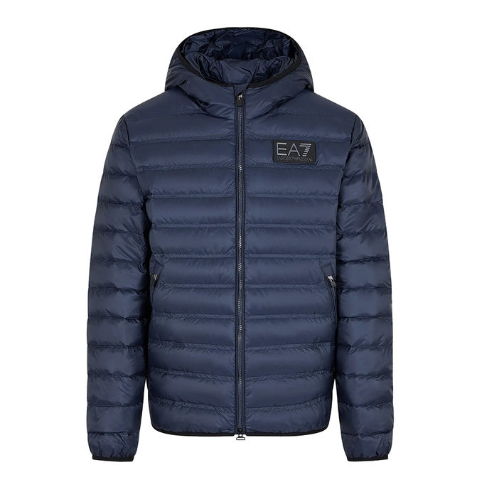 DOWN JACKET SUSTAINABILITY VALUES Man Blu Navy