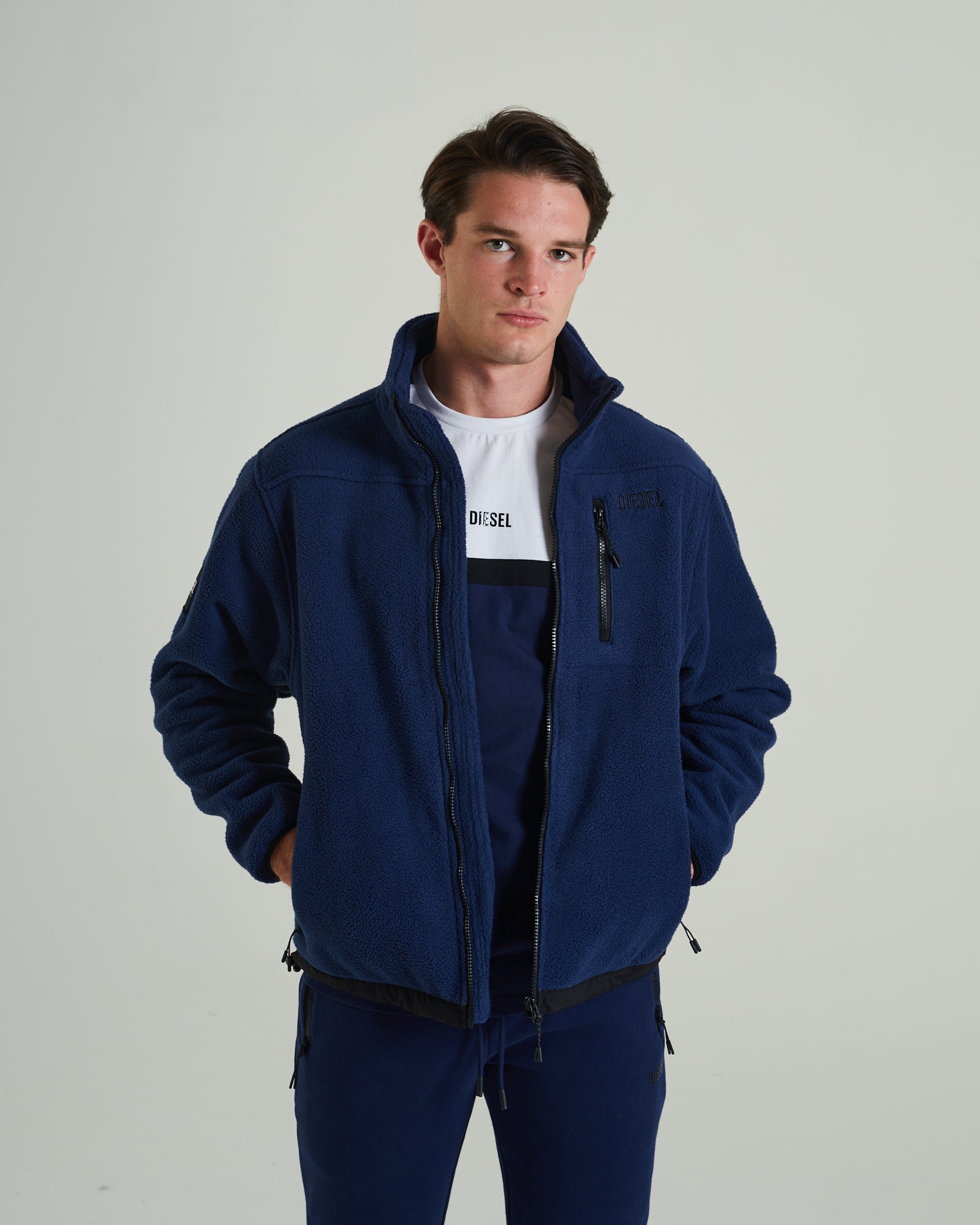 Eddy Fleece Jacket Sapphire