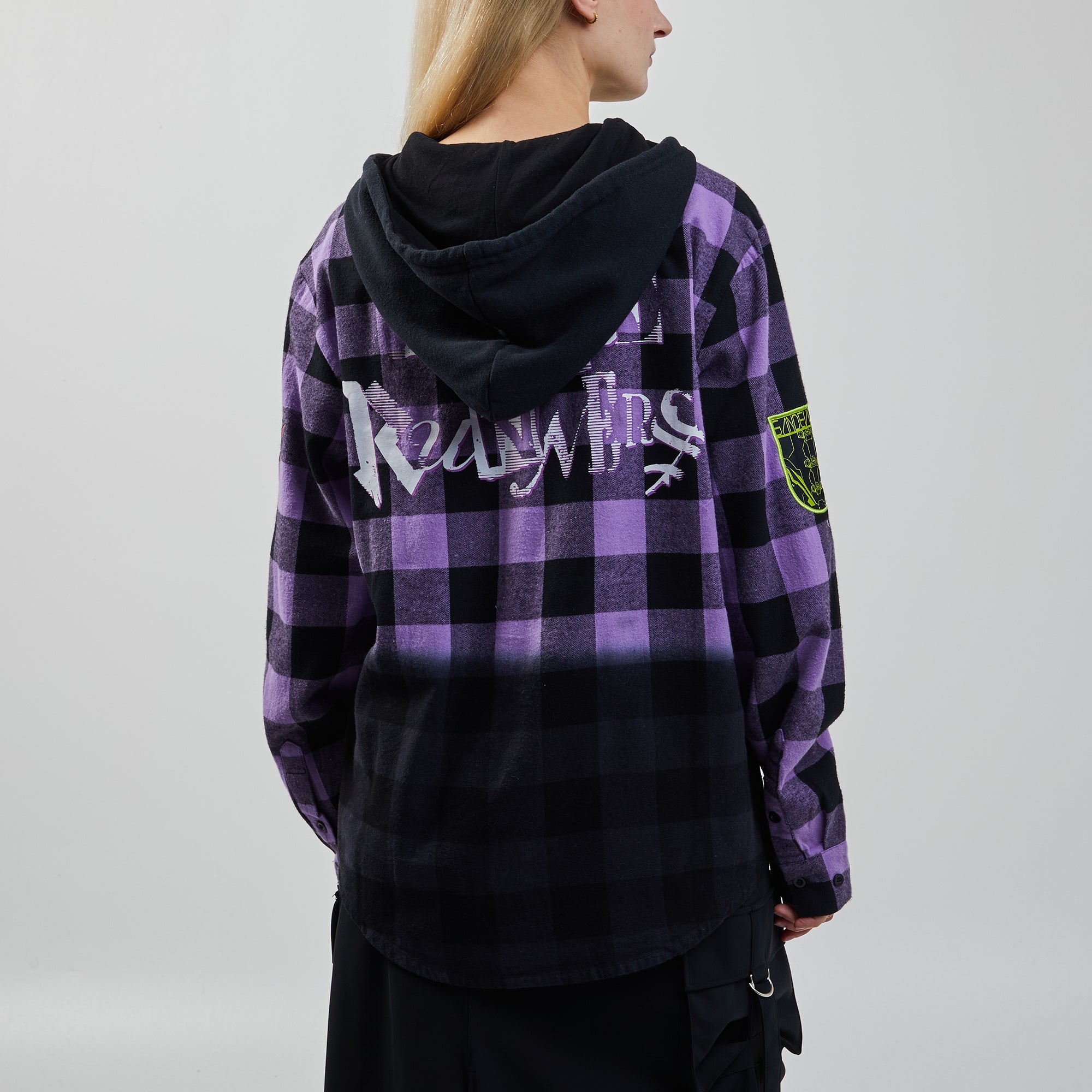 Edgerunners Flannel Hoodie