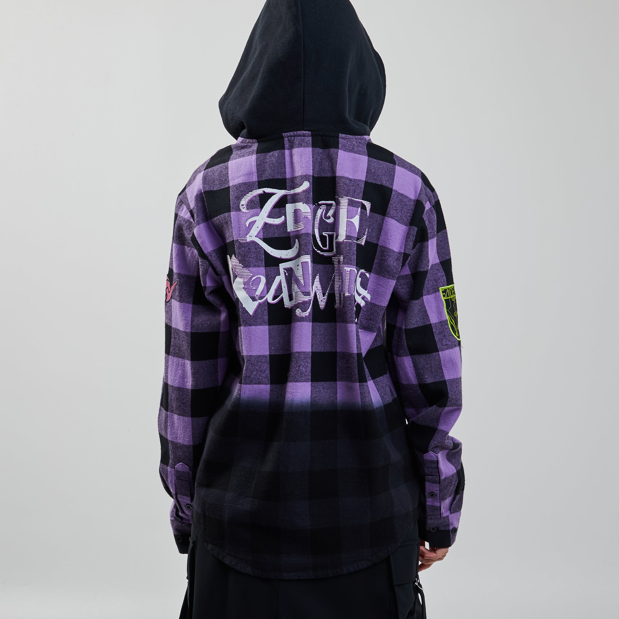 Edgerunners Flannel Hoodie