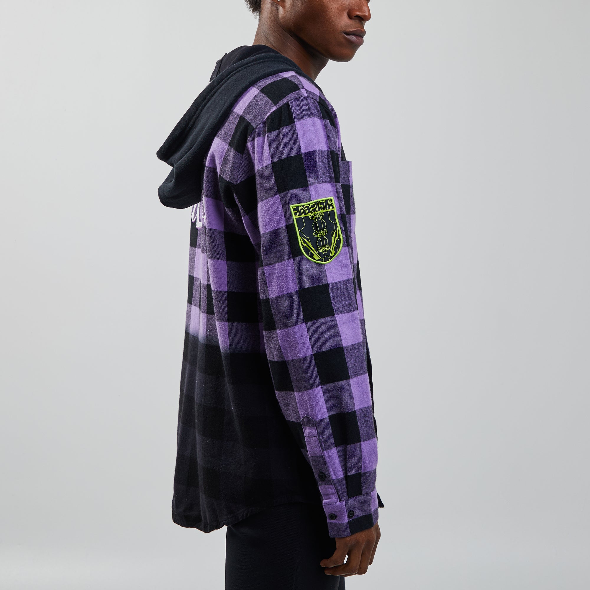 Edgerunners Flannel Hoodie