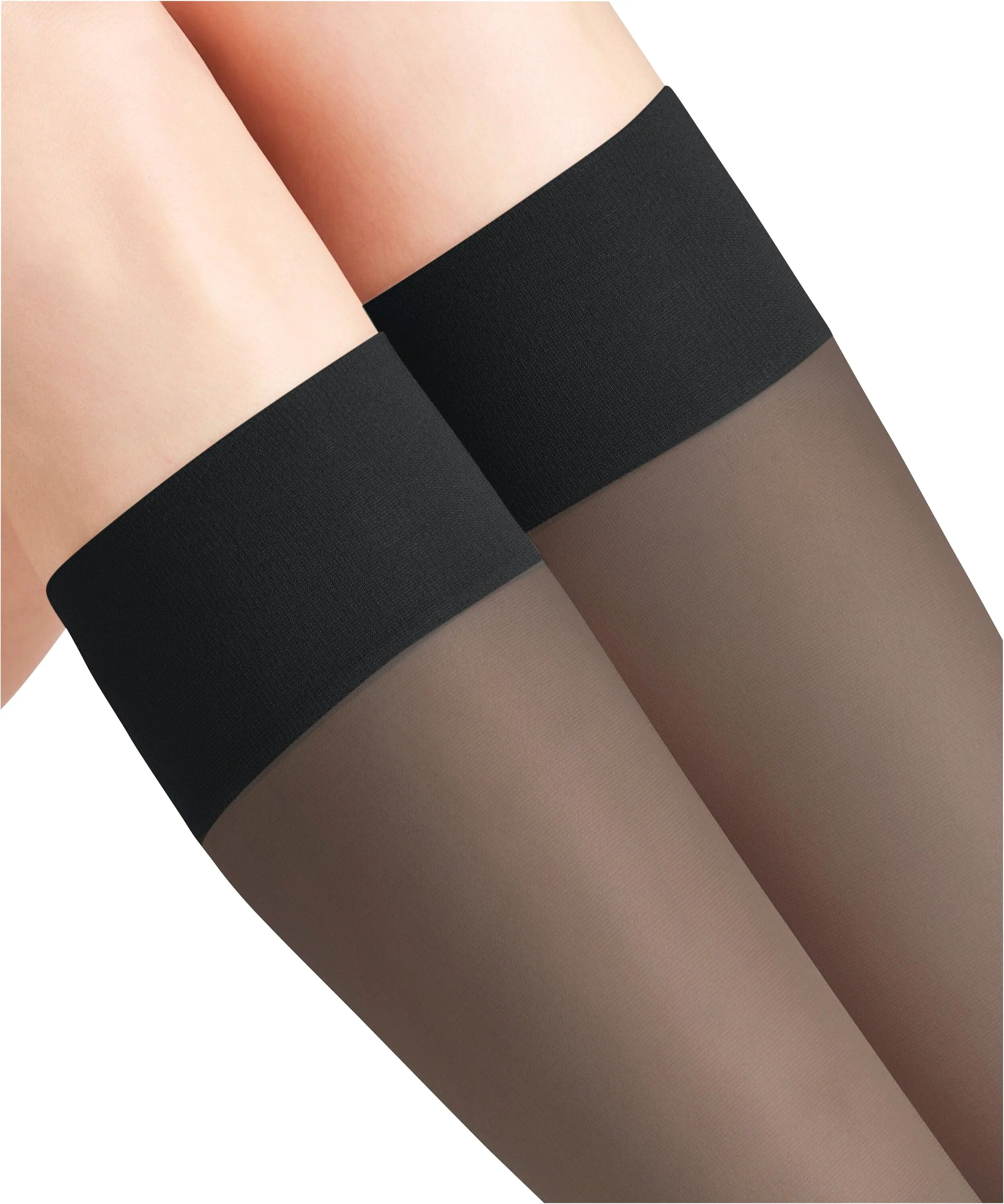 FALKE Black 20 Denier Knee highs