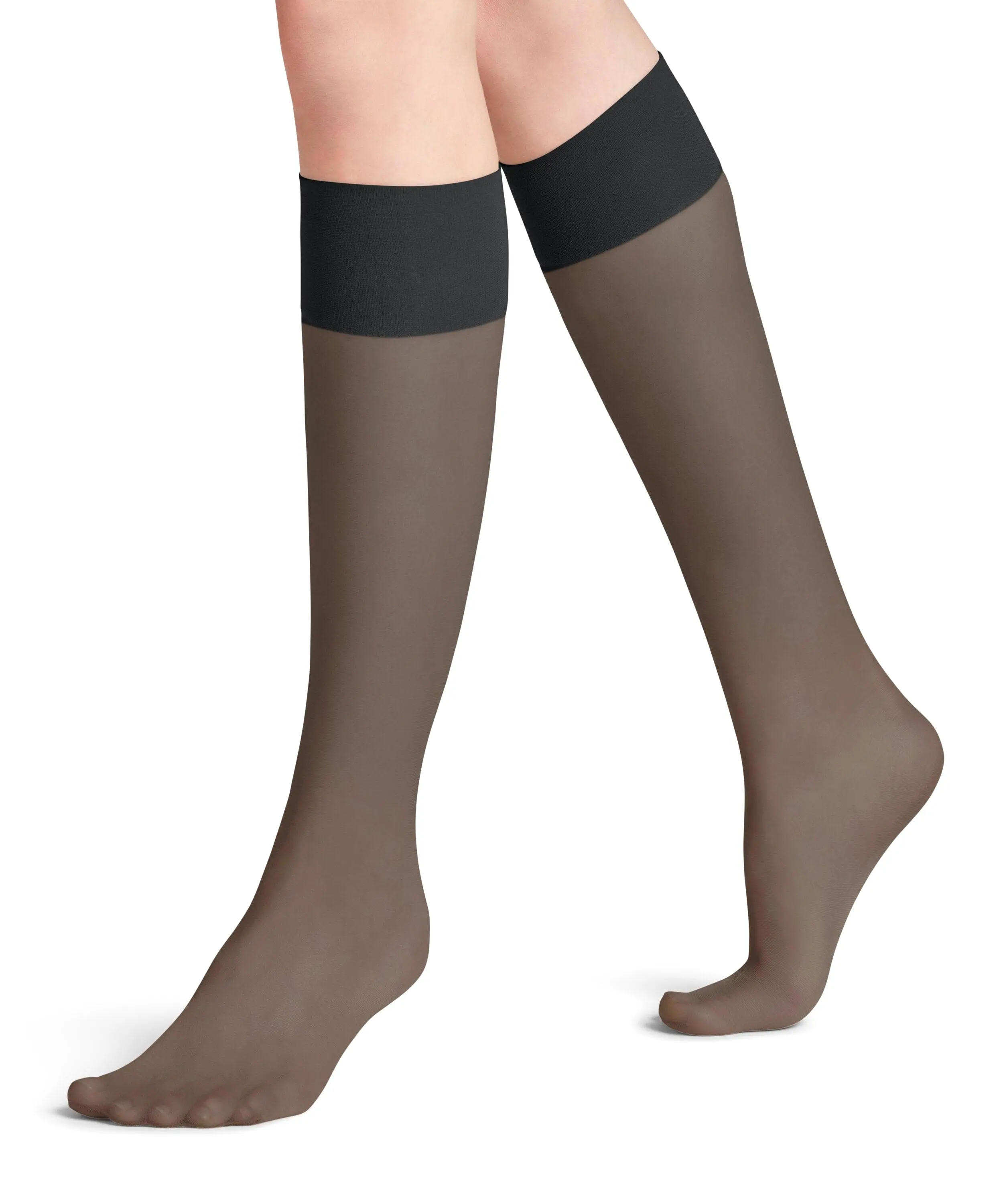 FALKE Black 20 Denier Knee highs