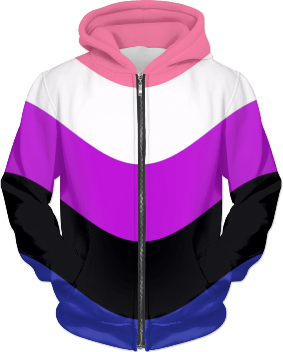 Genderfluid Pride Hoodie