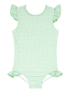 gingham rashguard 1pc