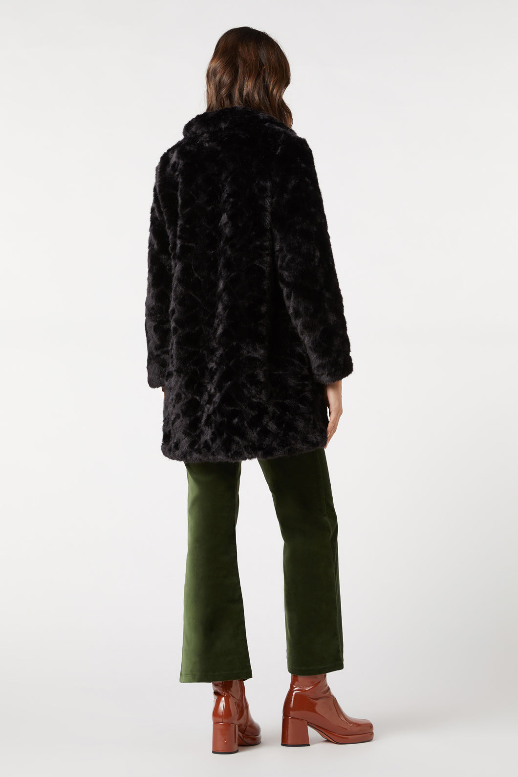 Hallie Faux Fur Coat