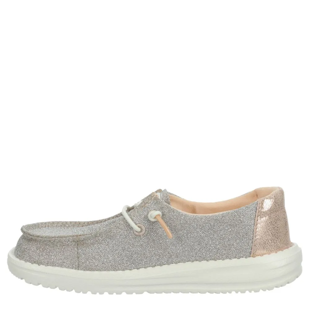 HEYDUDE  GIRLS WENDY YOUTH SLIP ON SNEAKER