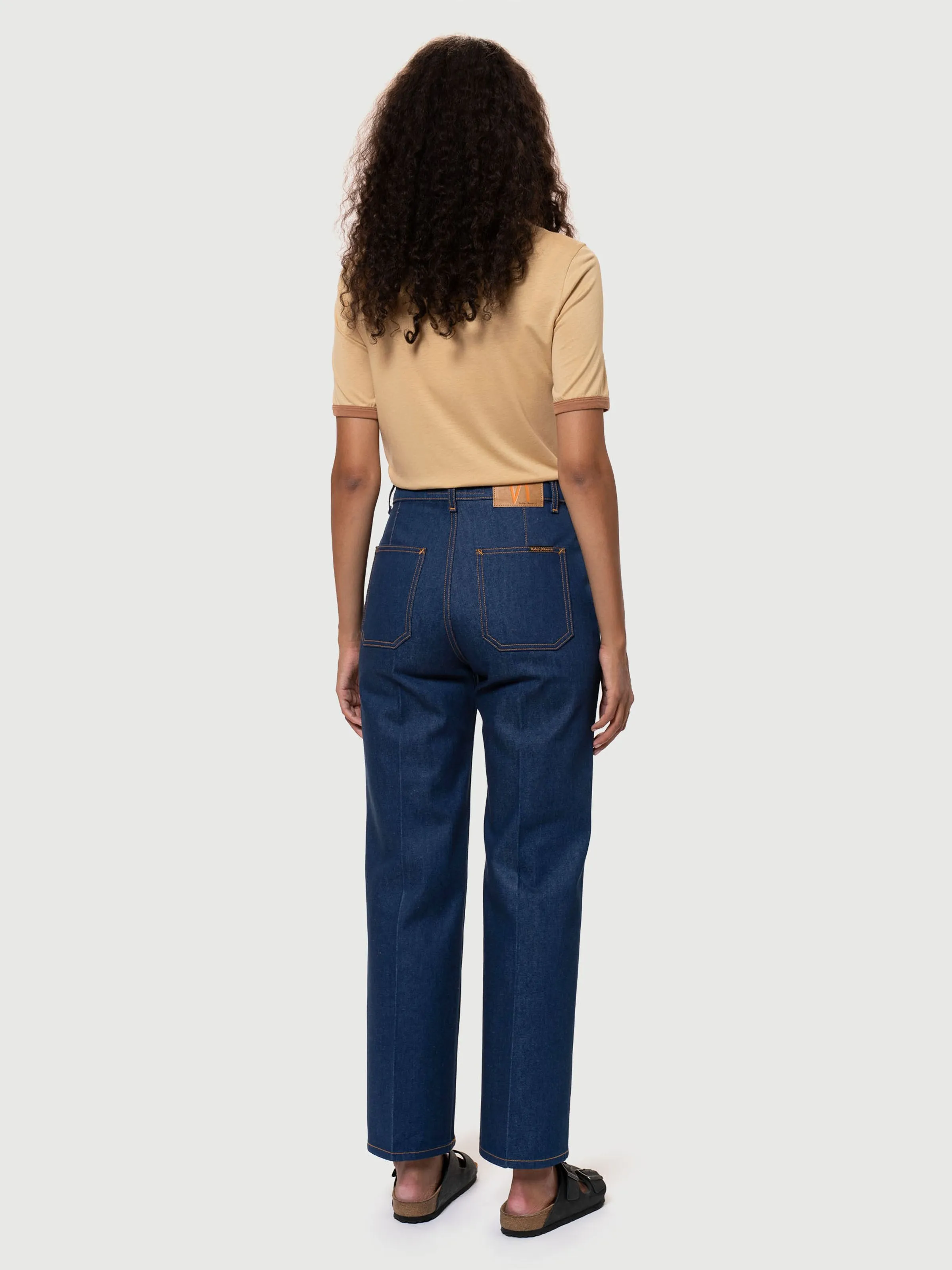 Holly Western Pants 70's Blue