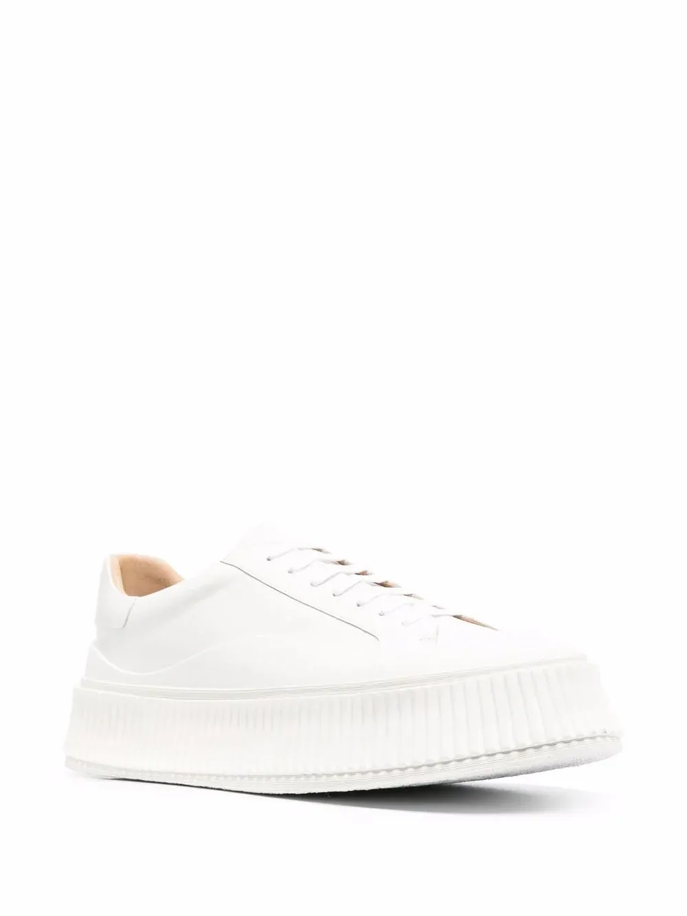 JIL SANDER - Leather Low Top Sneaker