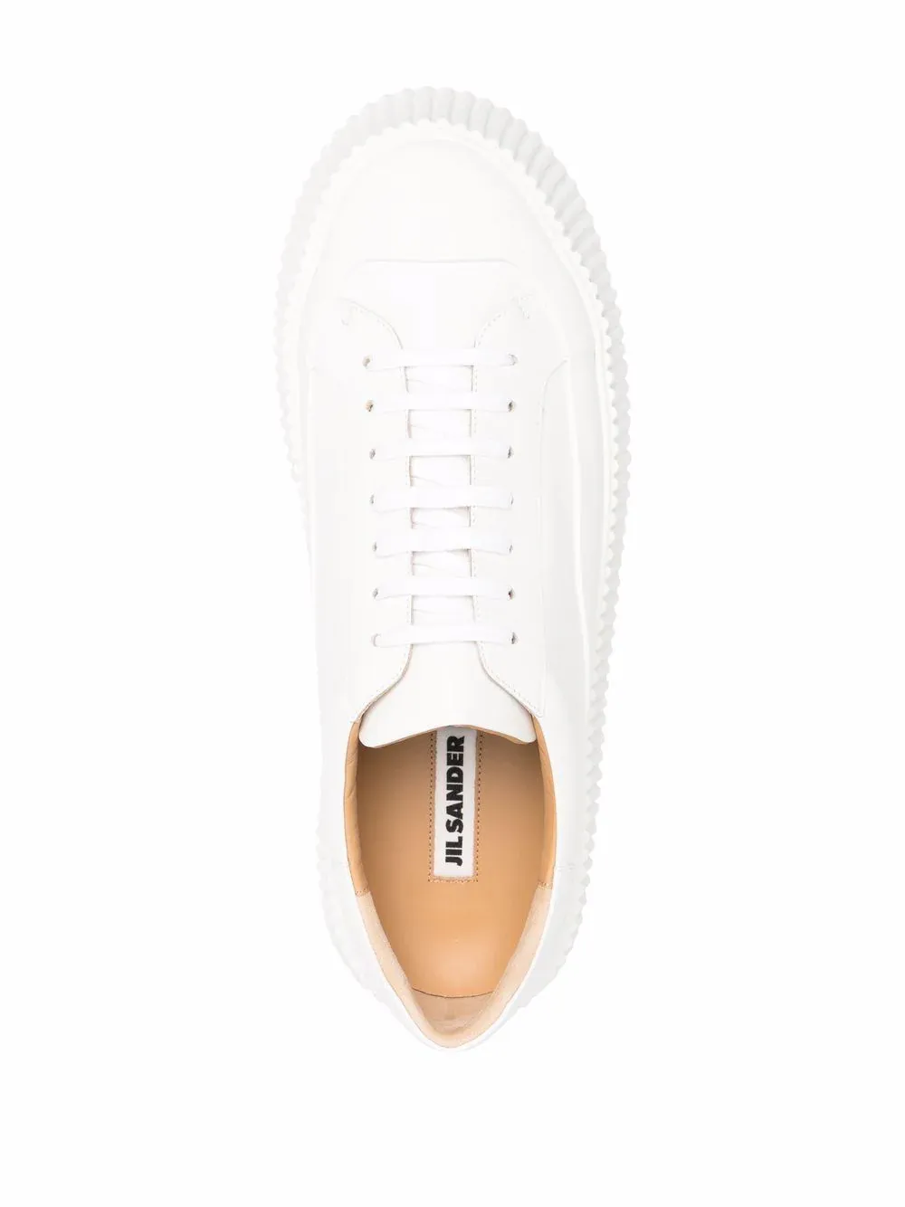 JIL SANDER - Leather Low Top Sneaker