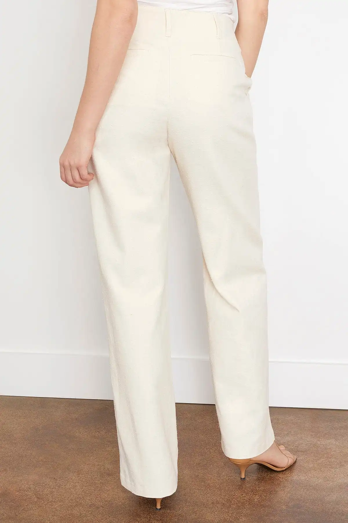 Jiva Pant in Rice Ivory