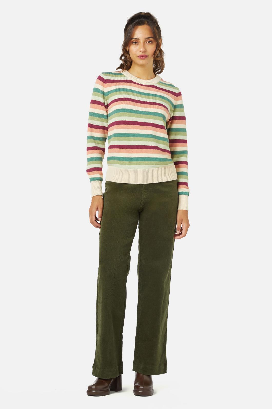 Joy Stripe Sweater