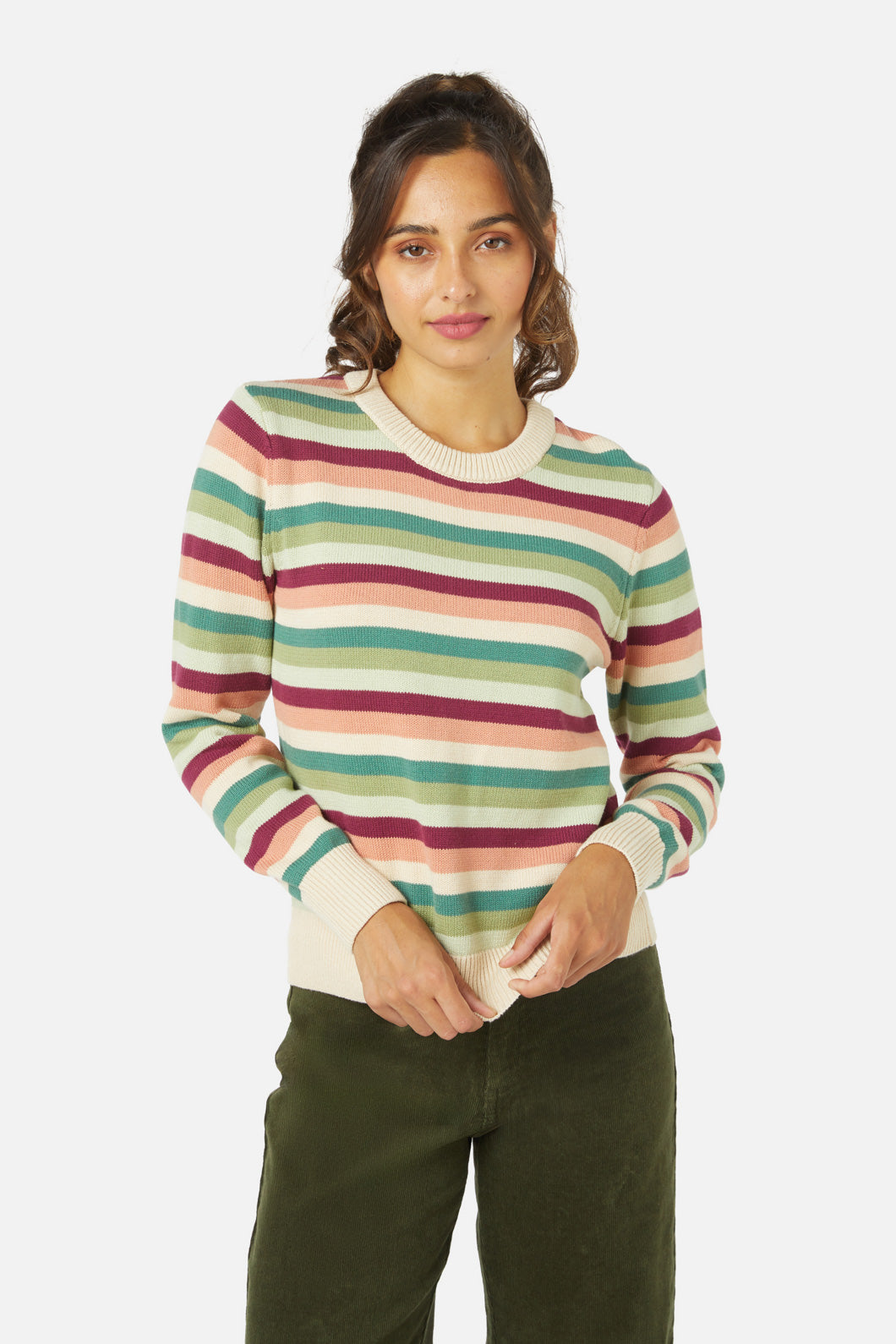 Joy Stripe Sweater