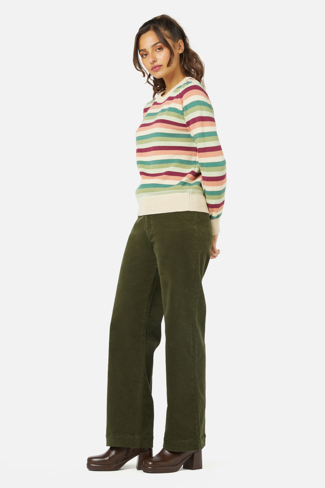 Joy Stripe Sweater