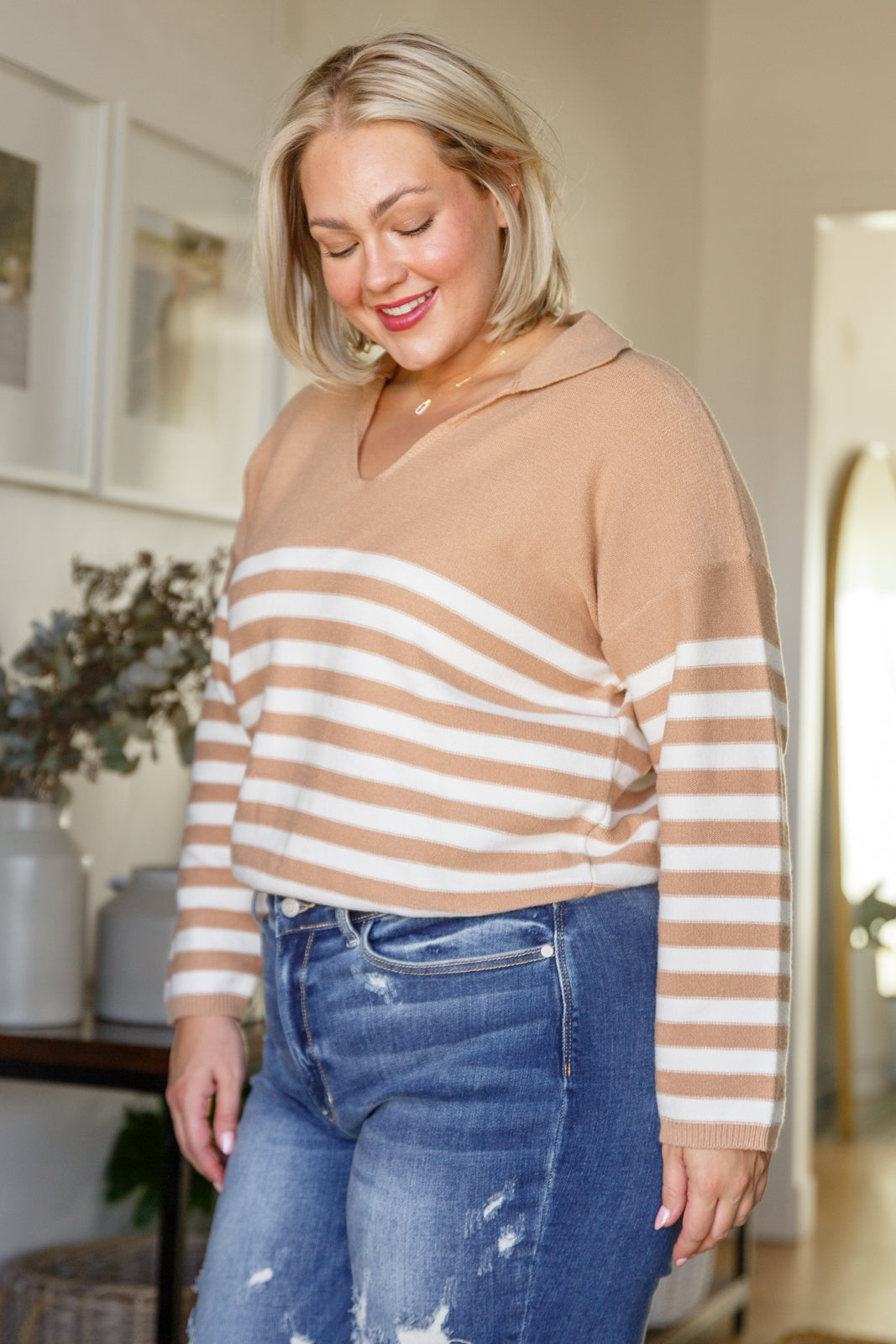 Kora Striped Sweater