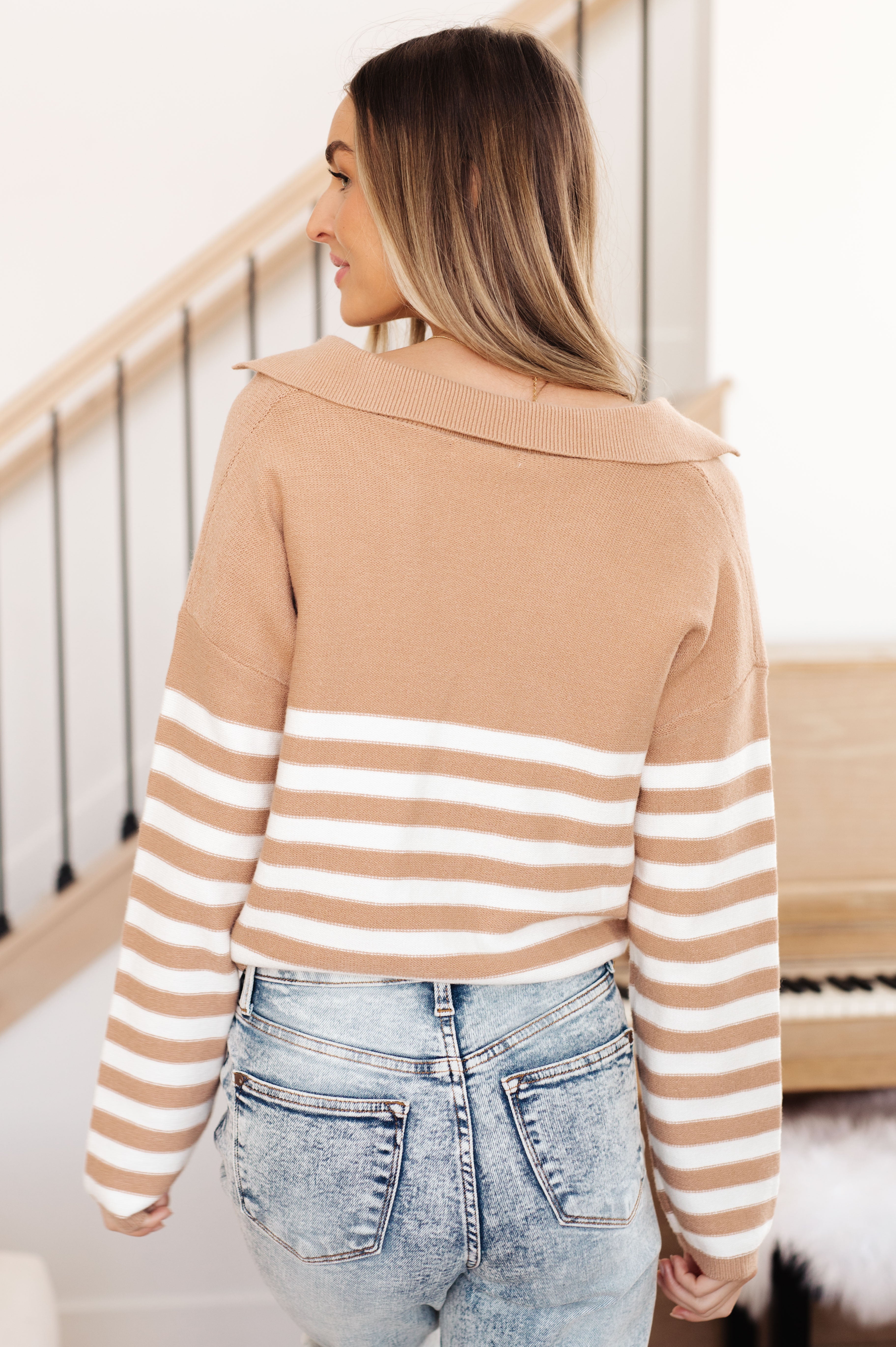 Kora Striped Sweater